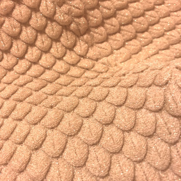 REISS India Shimmer Gold Dress S 4 NEW Lurex Ivory Textured Stretch Bodycon - Picture 6 of 6